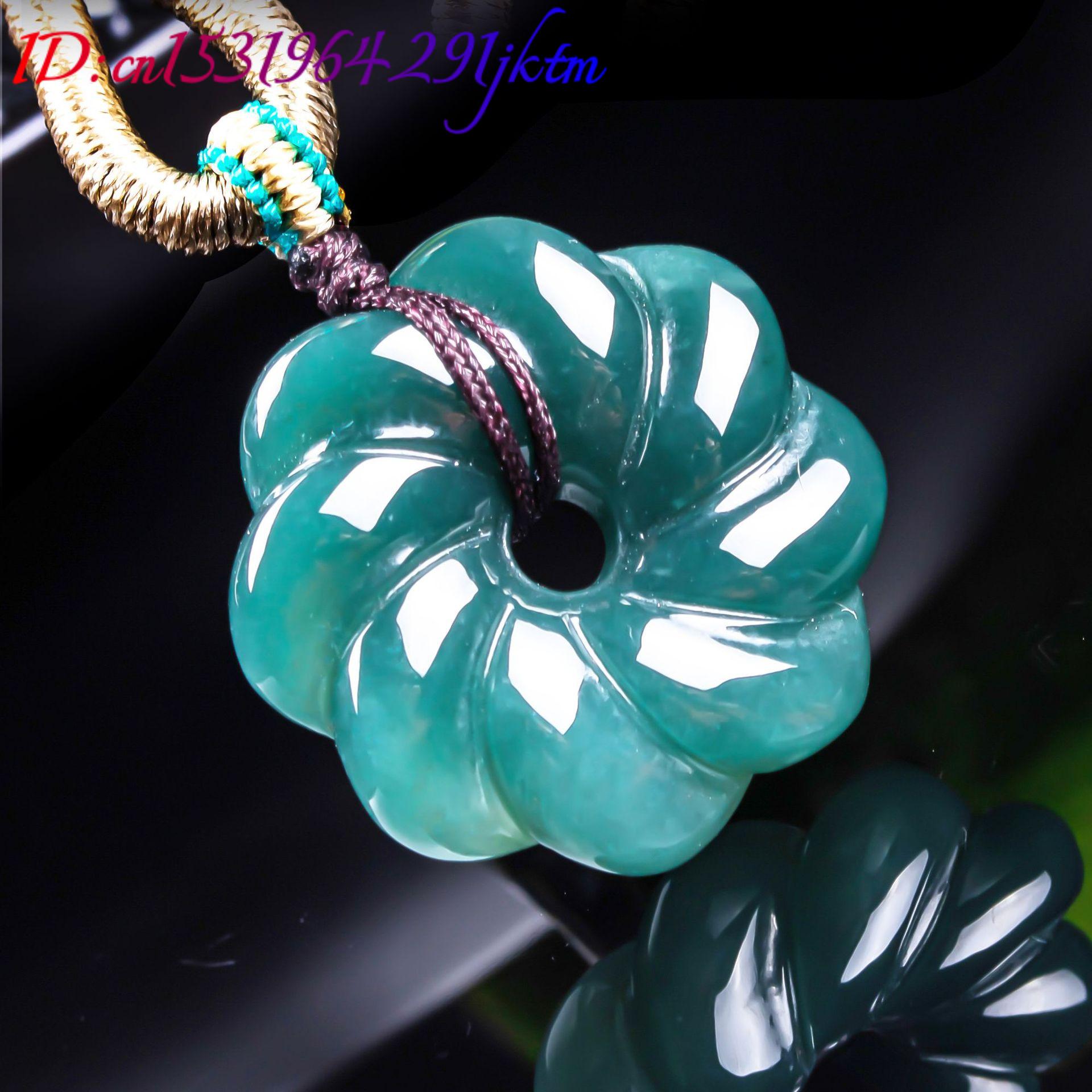 Natural Burmese Jadeite Flower - Jewelry & Watches Sp Zo O ulasan dan harga