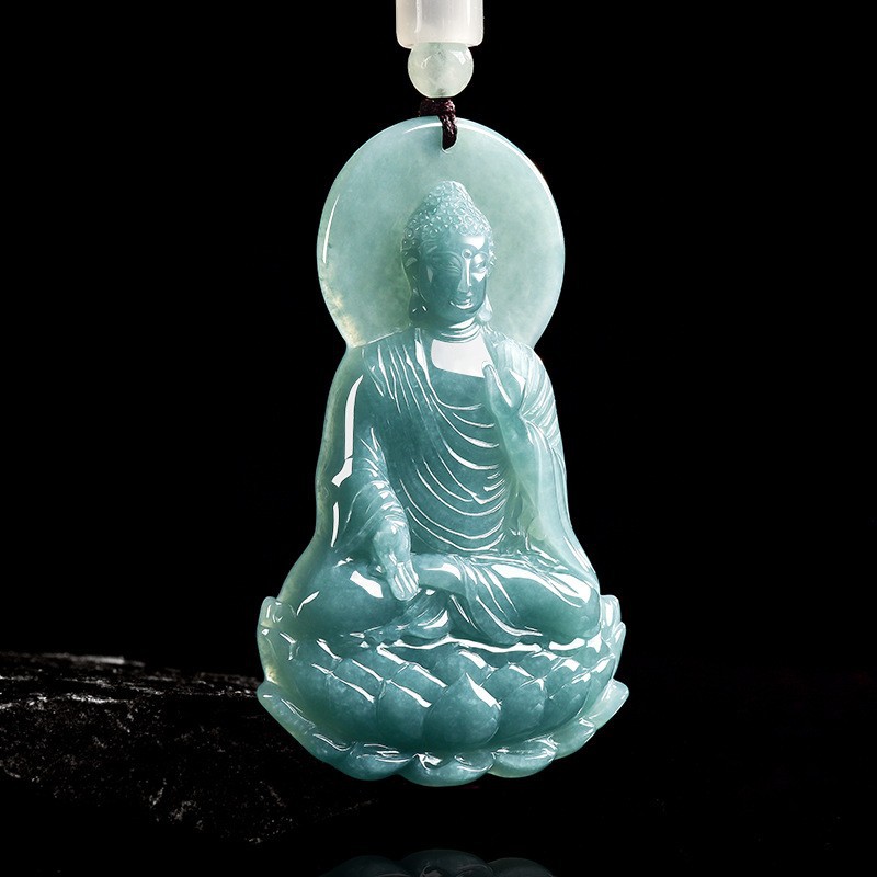 Natural Burmese Jadeite Buddha - The Jewelry & Watches ulasan dan harga