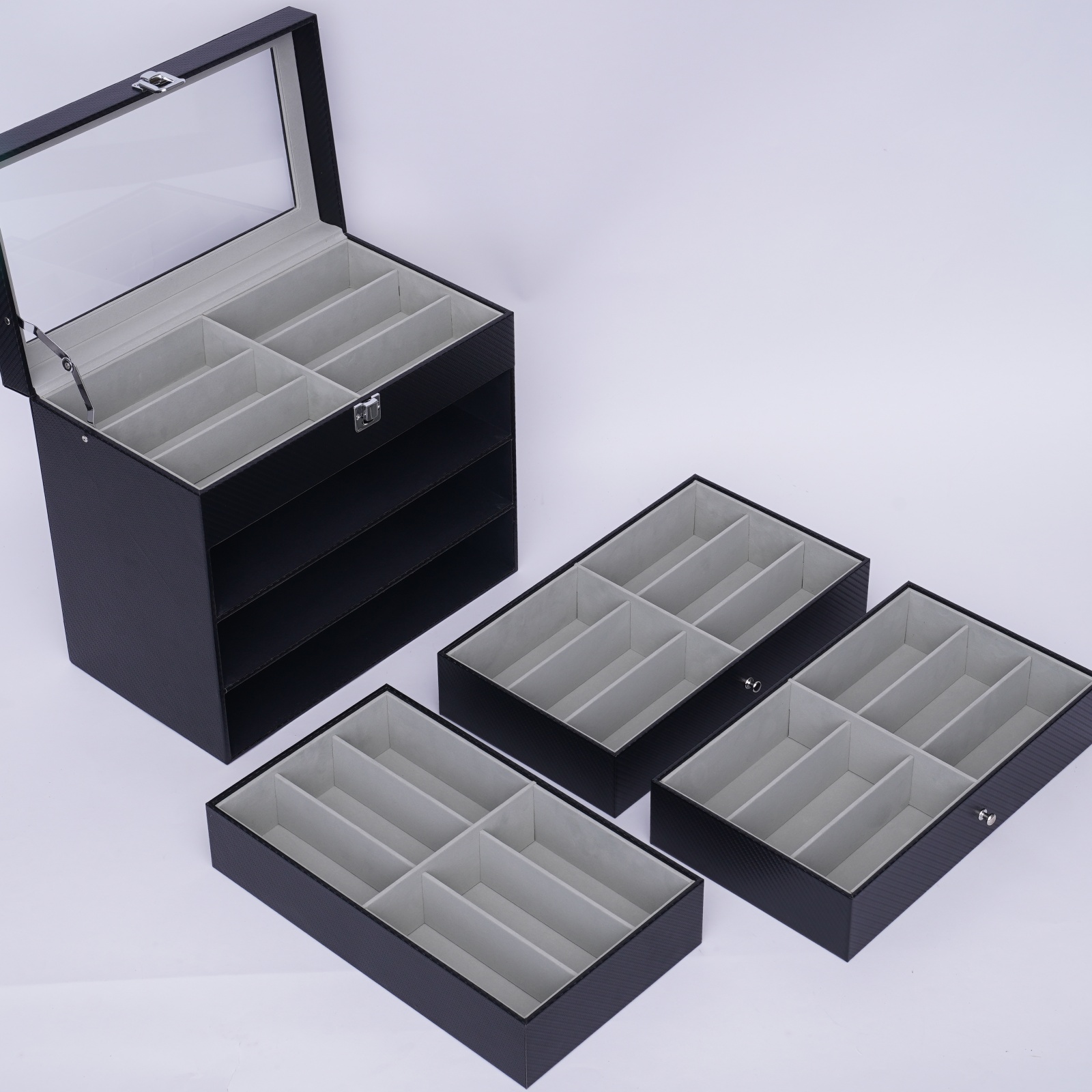 Glasses Display Box Glasses St - Jewelry Box Organizer Watches ulasan dan harga