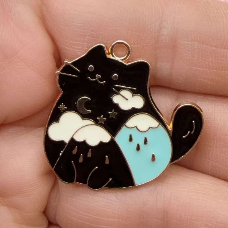 10pcs Butterfly Cat Love Korea - Butterfly Pendant Necklace ulasan dan harga