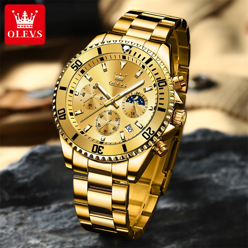 OLEVS Watch Men Top Brand Luxu - Jewelry Inspired Watches ulasan dan harga