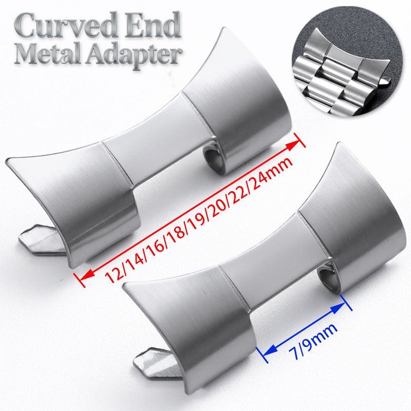 Curved End Stainless Steel Ada - Jewelry Rolex Watches ulasan dan harga