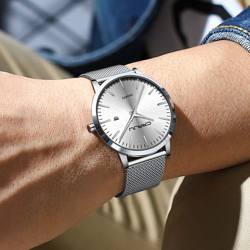 CRRJU New Fashion Mens Watches - Jewelry Inspired Watches ulasan dan harga