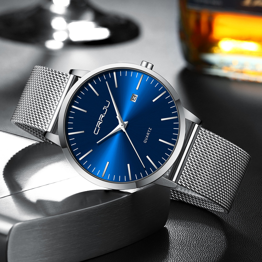 CRRJU New Fashion Mens Watches - Jewelry Inspired Watches ulasan dan harga