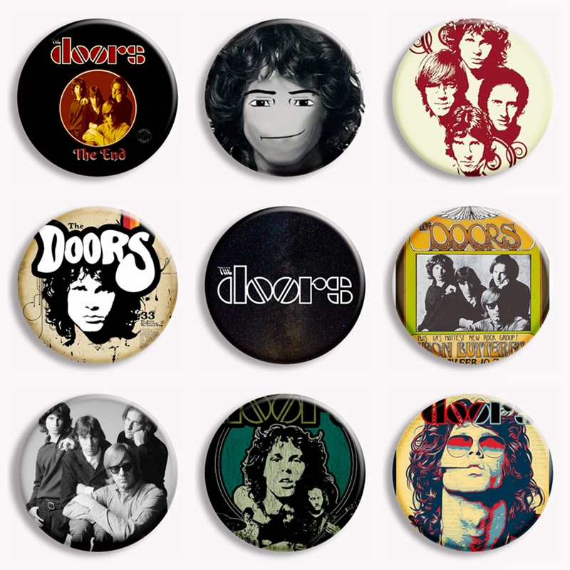 Vintage Rock N Roll Band The D - Vintage Brooch Pin ulasan dan harga