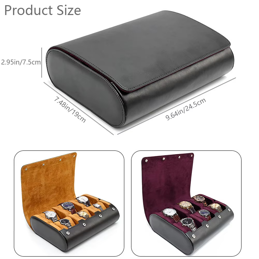Watch Travel Case for Men Wome - Jewelry Box Organizer Watches ulasan dan harga