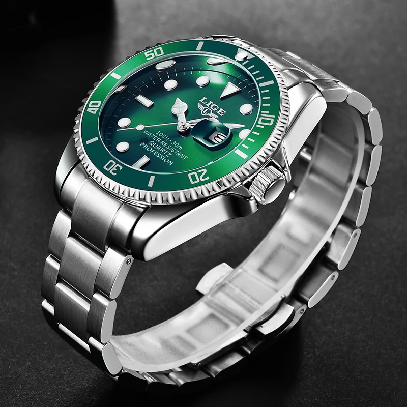 LIGE Top Brand Luxury Fashion  - Jewelry Inspired Watches ulasan dan harga
