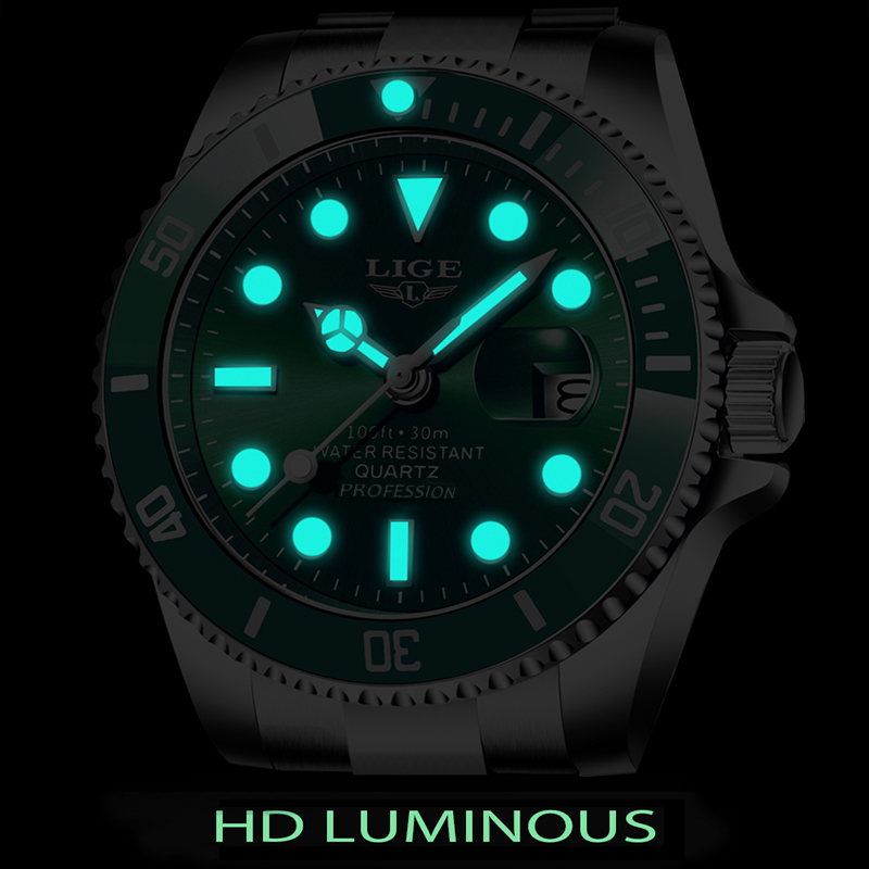 LIGE Top Brand Luxury Fashion  - Jewelry Inspired Watches ulasan dan harga