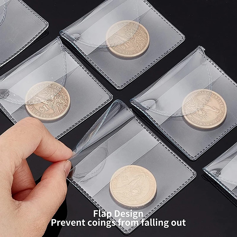 Clear PVC Coin Collector Bags, - Collectors Coins Jewelry & Watches Of Smithtown ulasan dan harga