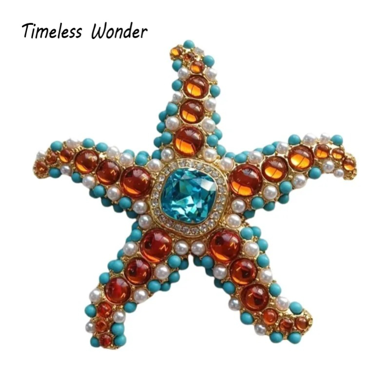 Timeless Wonder Retro Zircon G - Vintage Brooch Pin ulasan dan harga