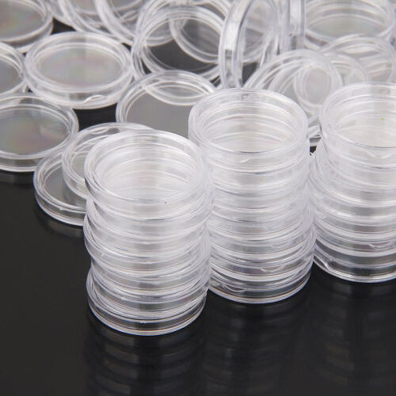 100 Clear Round Coin Holders 3 - Collectors Coins Jewelry & Watches Of Smithtown ulasan dan harga