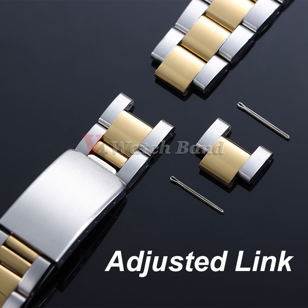 Curved End Metal Strap for Rol - Jewelry Rolex Watches ulasan dan harga