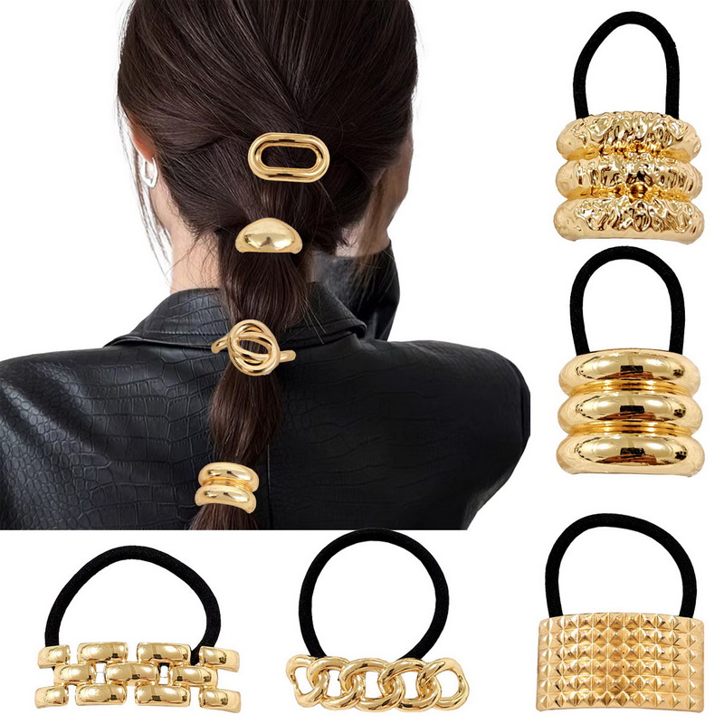 2024 fashion Punk Metal hair r - Shop Jewelry & Watches Near Me ulasan dan harga