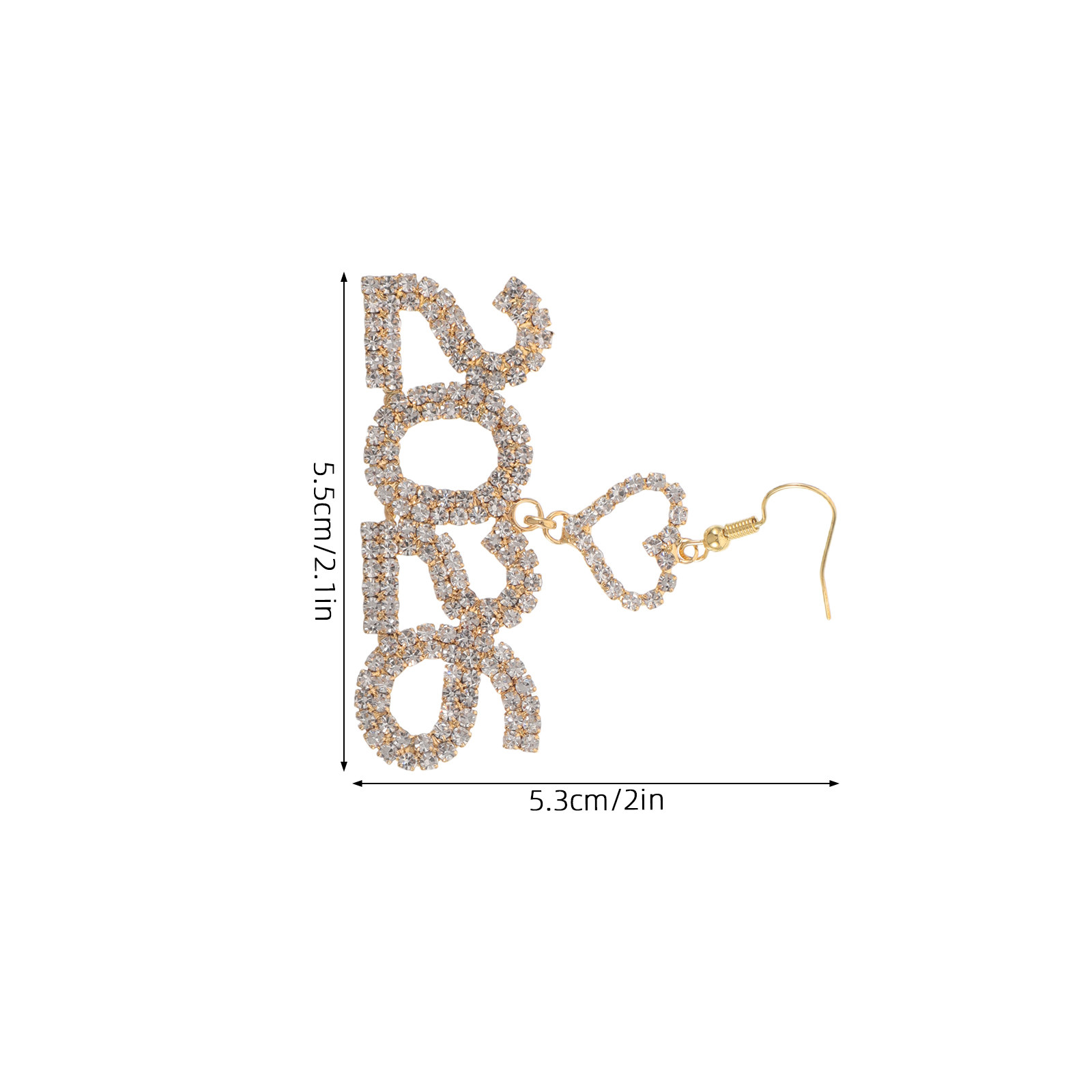 1Pair New Year Earrings 2026 R - Eve Jewelry & Watches Distribuidor Oficial Rolex Buenos Aires ulasan dan harga