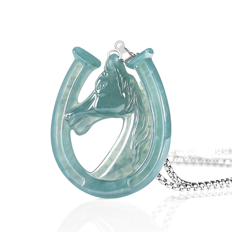 S925 Silver Natural Blue Water - Jewelry & Watches Sp Zo O ulasan dan harga