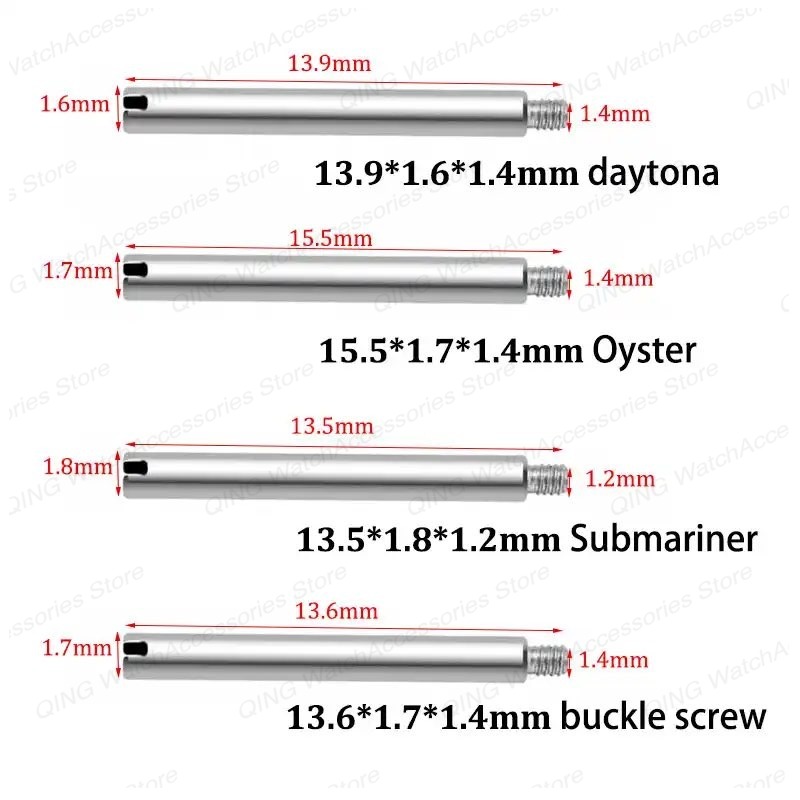 Clasps Screws Stainless Steel  - Jewelry Rolex Watches ulasan dan harga