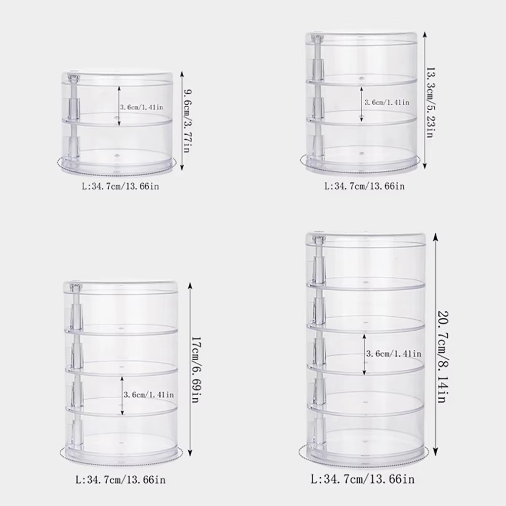 360 Rotating Jewelry Organizer - Shop Jewelry & Watches Near Me ulasan dan harga