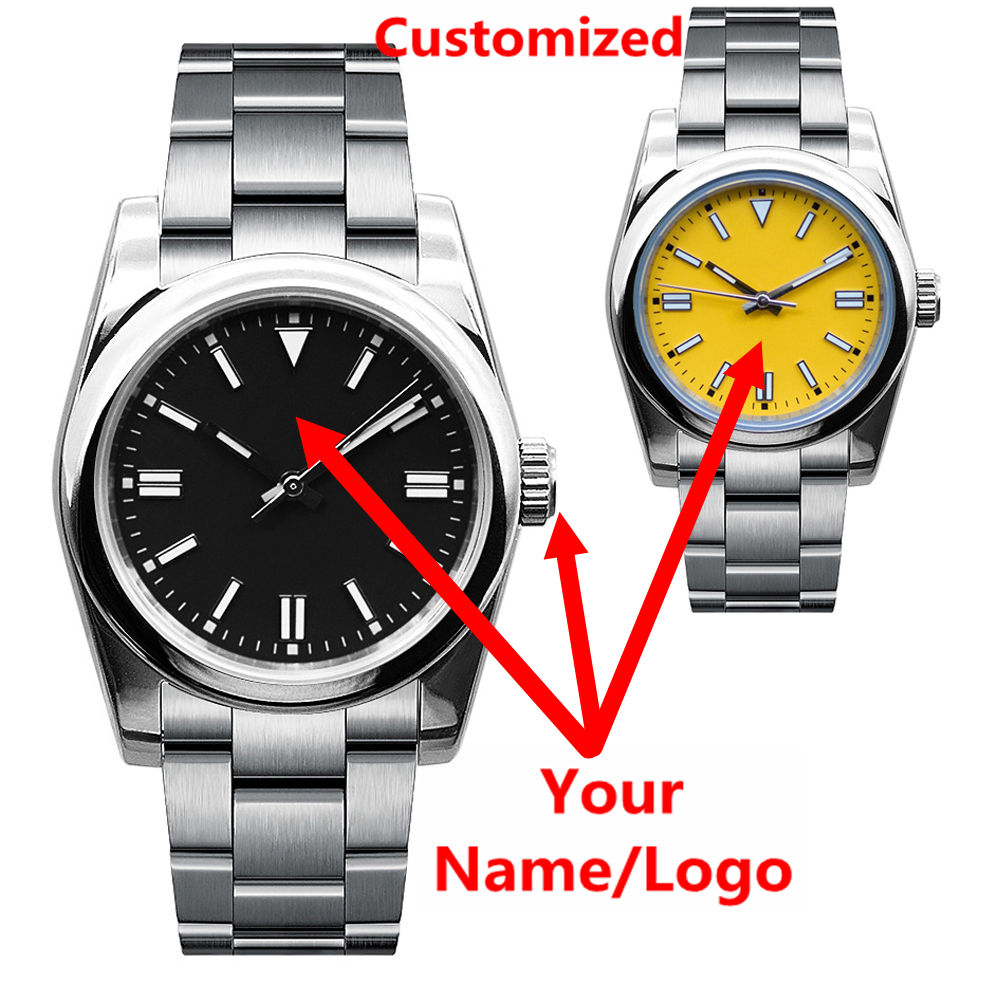 Custom Logo Mens Watch Sapphir - Jewelry For Watches ulasan dan harga