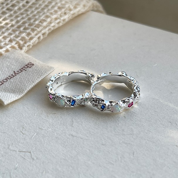 925 Sterling Silver Opal Hoop  - Opal Earrings Dangle ulasan dan harga