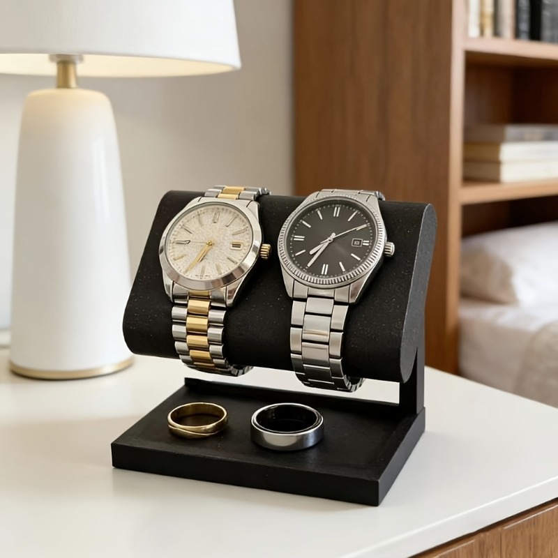 Dual Watch Jewelry Display Sta - Jewelry Box Organizer Watches ulasan dan harga