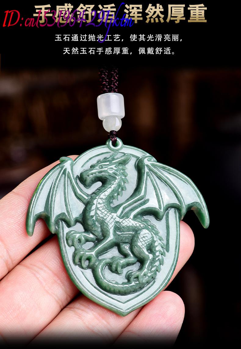Natural Burmese Jadeite Dragon - Jewelry & Watches Sp Zo O ulasan dan harga