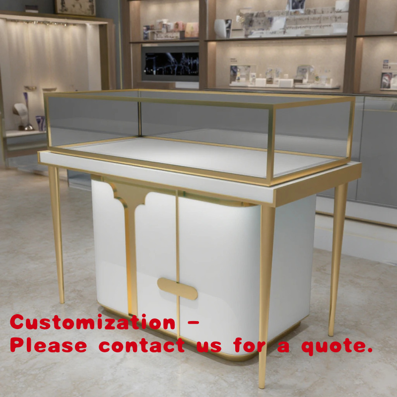 custom.Luxury Modern MDF Wood  - Shop Jewelry & Watches Near Me ulasan dan harga