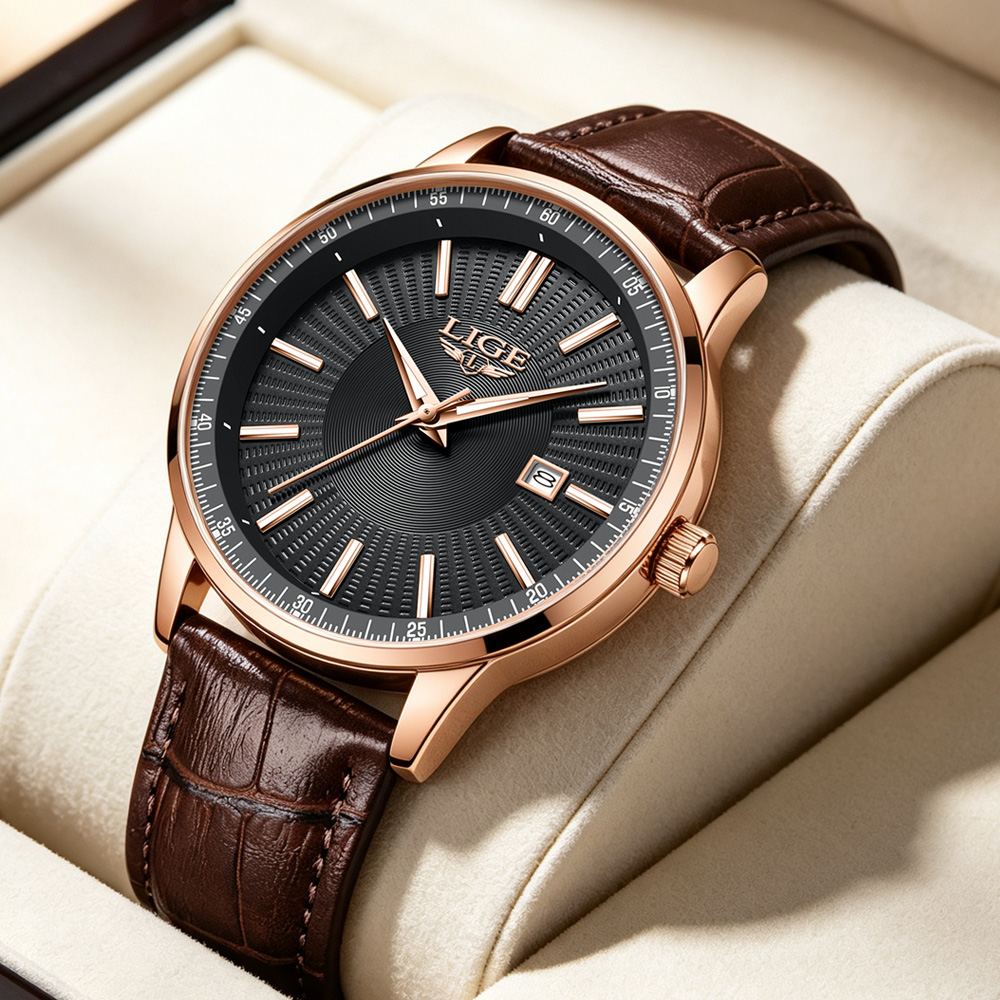 LIGE Top Brand Luxury Men's Wa - Jewelry Inspired Watches ulasan dan harga