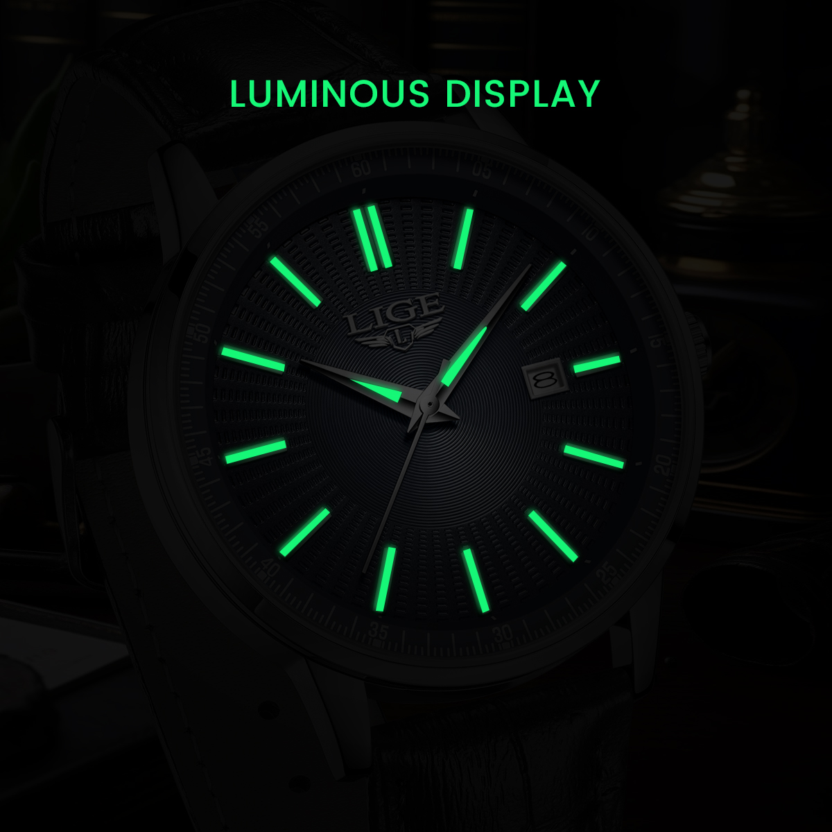 LIGE Top Brand Luxury Men's Wa - Jewelry Inspired Watches ulasan dan harga
