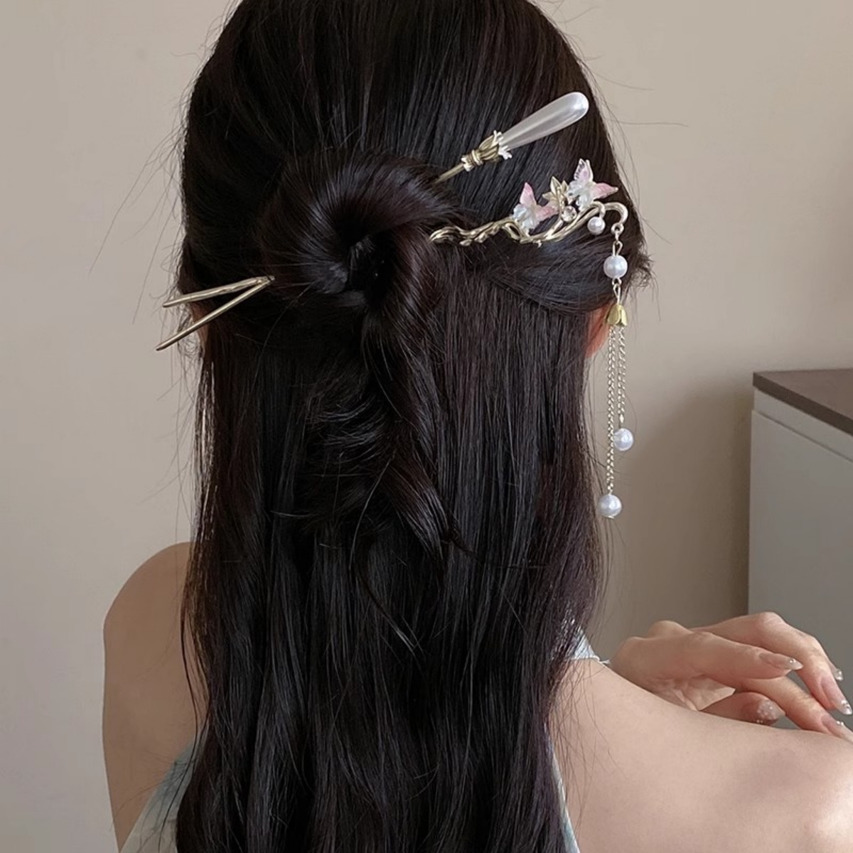 2025 New Flower Hairpin For Wo - Shop Jewelry & Watches Near Me ulasan dan harga