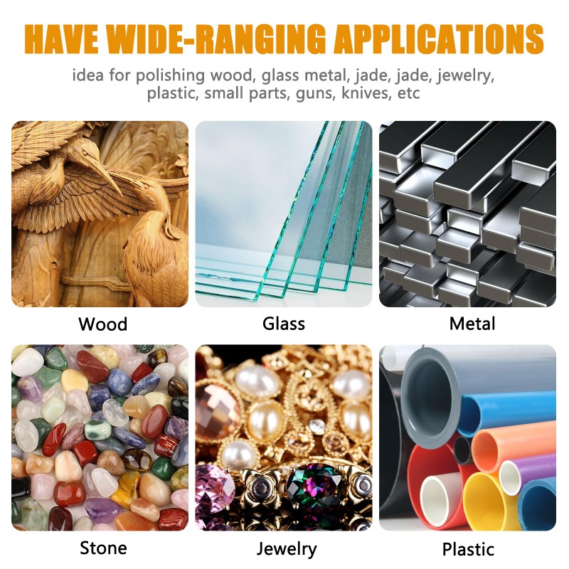 36Pcs/Set Wool Felt Polishing  - Jewelry For Watches ulasan dan harga