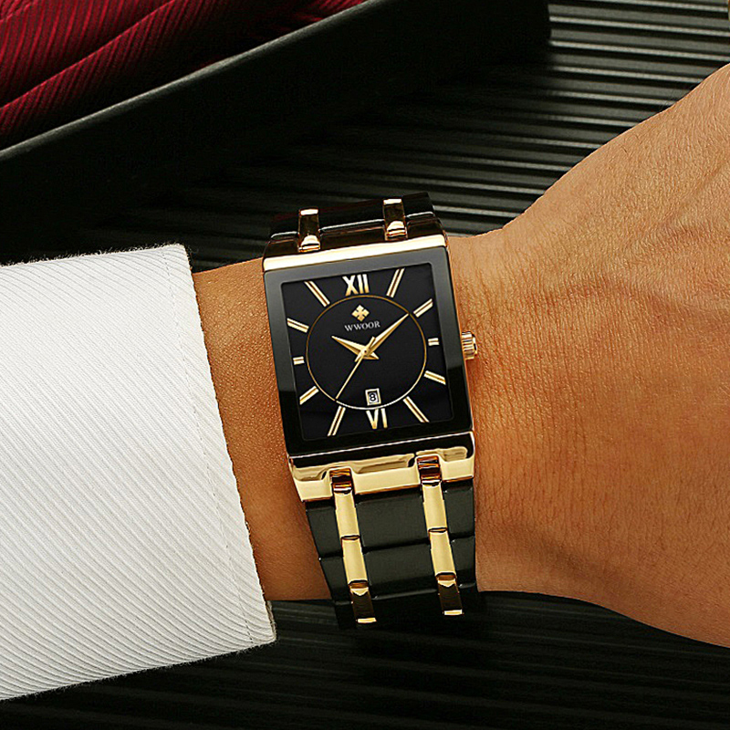 WWOOR Brand Luxury Gold Bracel - Jewelry Inspired Watches ulasan dan harga