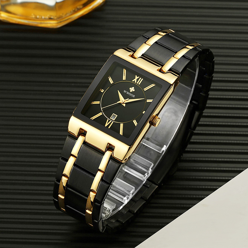 WWOOR Brand Luxury Gold Bracel - Jewelry Inspired Watches ulasan dan harga