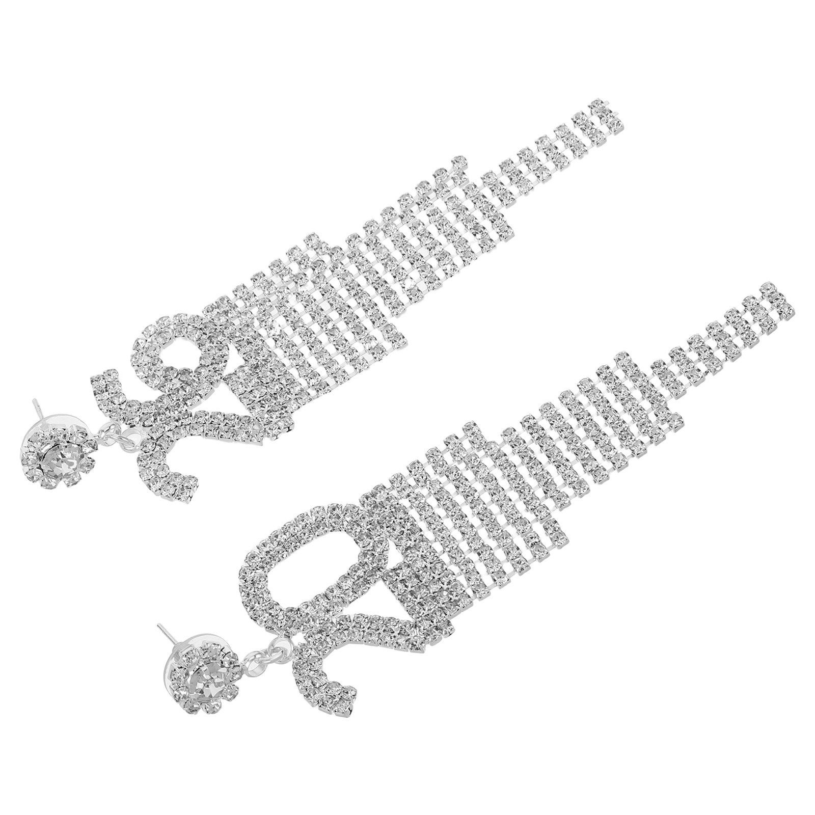 1Pair Rhinestone Tassel Chain  - Eve Jewelry & Watches Distribuidor Oficial Rolex Buenos Aires ulasan dan harga