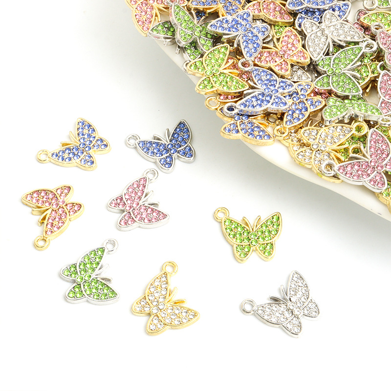 100PC/lot butterfly Pendant Ch - Butterfly Pendant Necklace ulasan dan harga